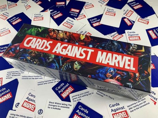 Picture of Cards against marvel